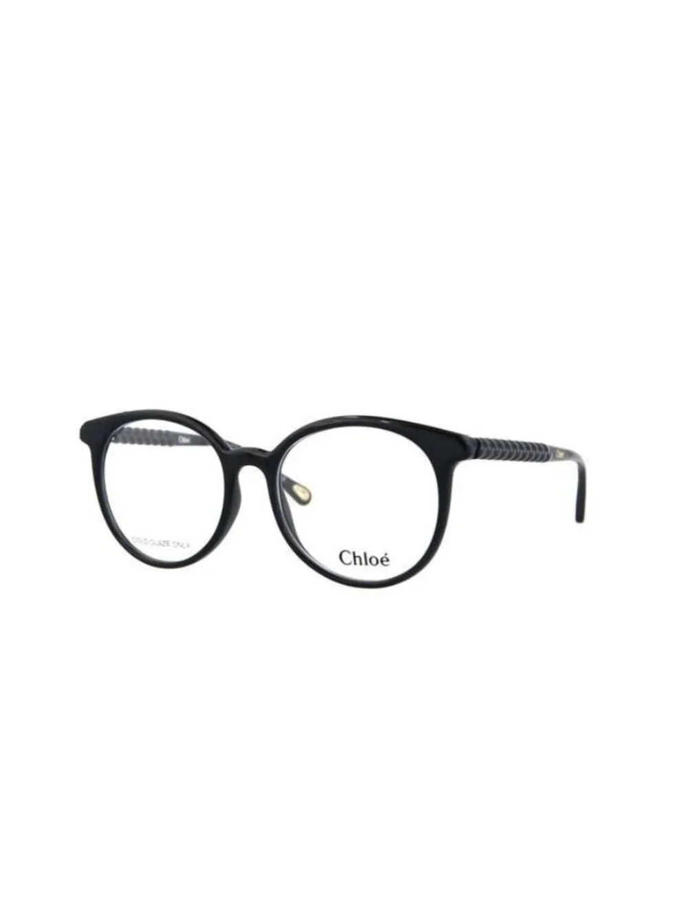 New Chloé Womens Round/Oval Blue Blue Transparent Fashion Designer Eyeglasses